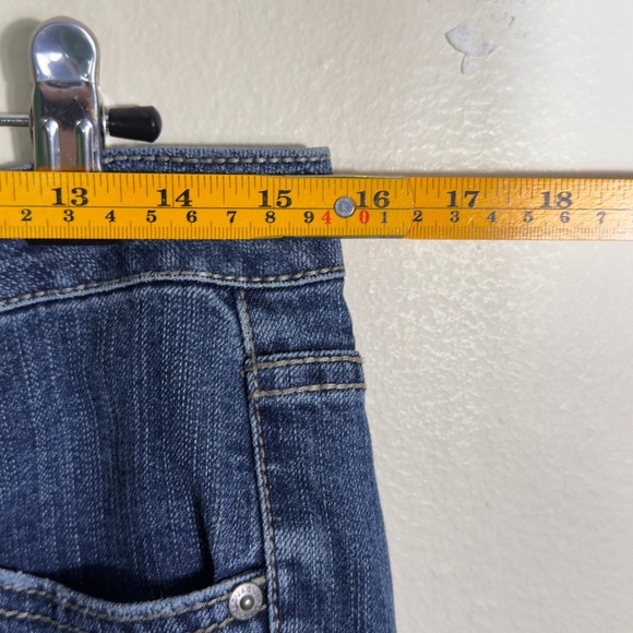 JAG Jeans Women's Size 10 Skinny Leg Dark Wash‎ Embellished Pockets Denim - Picture 6 of 9